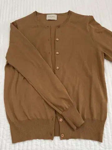 새상품급 UNITED ARROWS 브라운 가디건