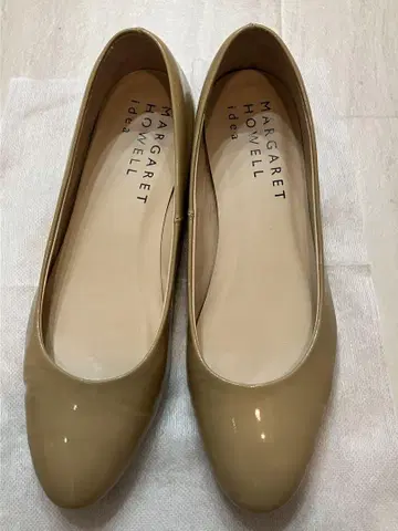 마가렛호웰 아이디어 베이지 웨지 펌프스