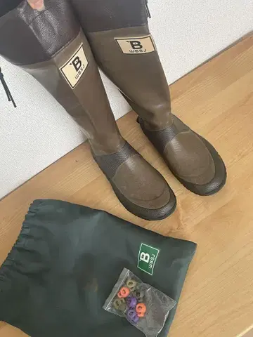 야생 조류 협회 레인 부츠 브라운 S