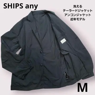 SHIPS any 워셔블 테일러드 자켓 언라이닝 자켓 최근 모델