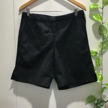 [아디다스] 숏팬츠 무지 블랙 폴리에스테르 100% L 사이즈
