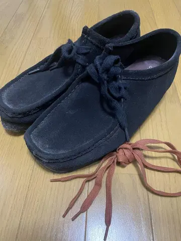 Clarks WALLABEE/왈라비 블랙 사이즈 8