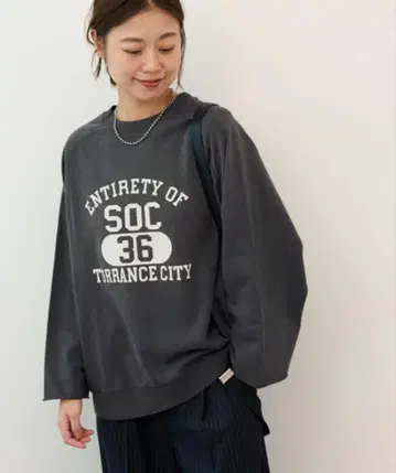 GULFCOAST SPORTSWEAR/래글런 하프 슬리브 맨투맨