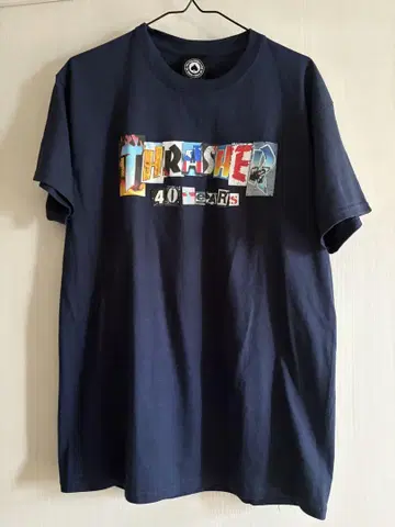 THRASHER 트레셔 40주년 티셔츠 초레어 택 포함