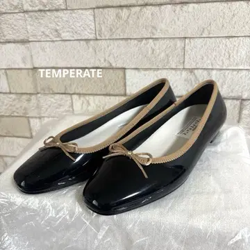 새상품급 TEMPERATE 템퍼레이트 EMMA 엠마 레인 슈즈 펌프스