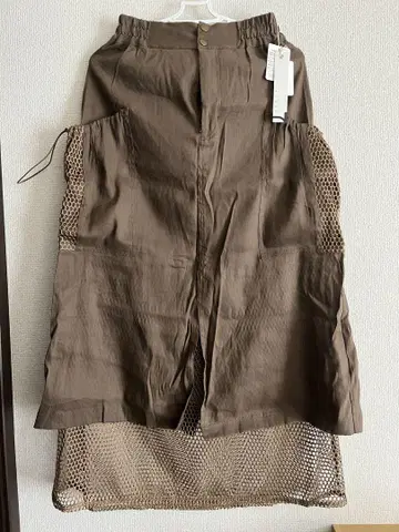 soeur7 브라운 스커트