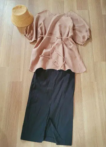 어반 리서치 도어스 thint 린넨 블라우스