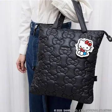 무크 도서 HELLO KITTY 헬로키티 리본 3way 퀼팅 BAG