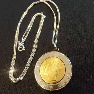 500 리라 코인 코인 목걸이 목걸이 메달 참 펜던트