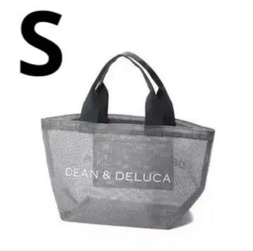 [미사용에 가까움] DEAN & DELUCA 메쉬 토트백 실버 S