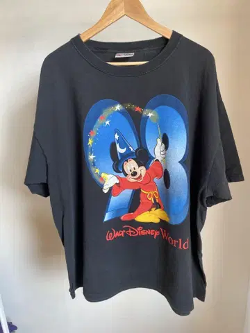 90s DISNEY 판타지아 미키 티셔츠