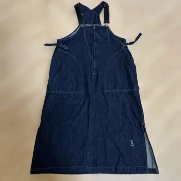 DOD 데님 오버롤 스커트