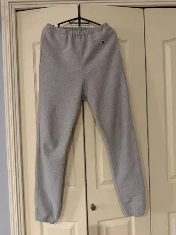 Champion Reverse Weave 스웨트 팬츠 M 빨간색 택