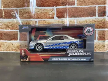 1/32 jada SKYLINE GT-R R-34BRIAN's SV