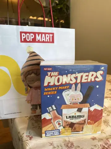 popmart Wacky mart labubu fragrance 라부부