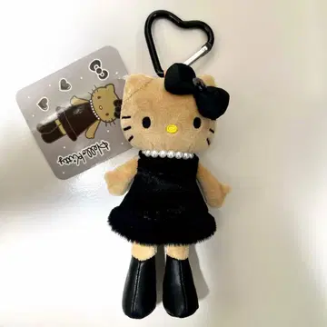 새상품 헬로키티 GOGO GAL 스타일업 마스코트 블랙 정품