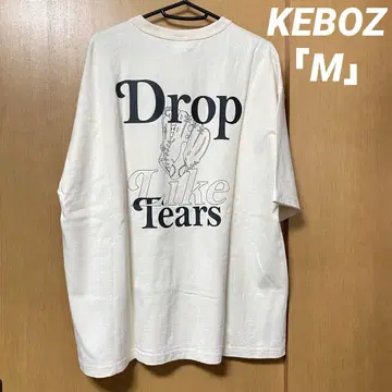 KEBOZ 티셔츠 "M" 아이보리 반팔 케보즈 여름 TEE