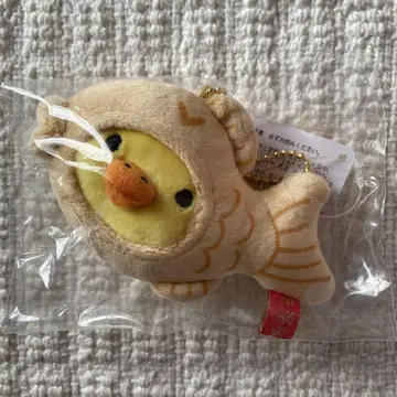 리락쿠마 모치모치 부라사게 화과자 봉제 인형 키이로이토리