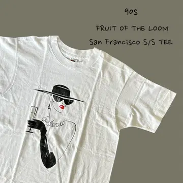 90s 프룻 오브 더 룸 San Francisco 반팔 티셔츠