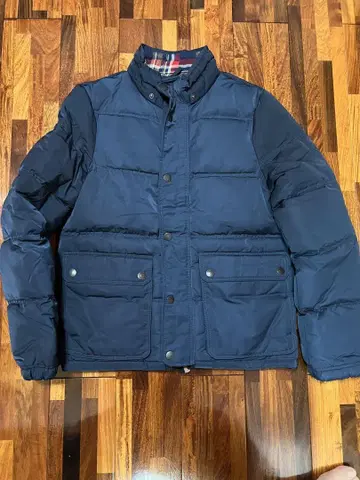 Abercrombie & Fitch 네이비 다운 자켓 XL