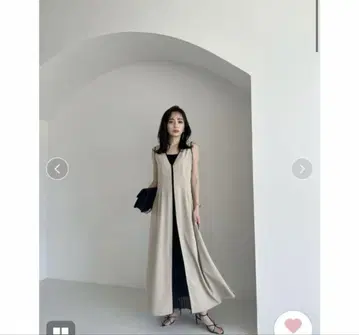 바이컬러 파이핑 디자인 원피스