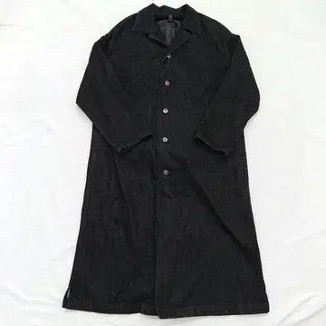 JUNRED 3WAY 라이너 데님 맥시 코트