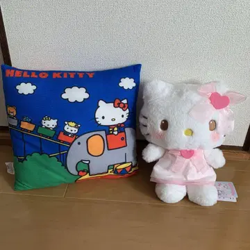 폭신폭신 엔젤 인형 BIG 타입 키티 레트로 쿠션 봉제 인형