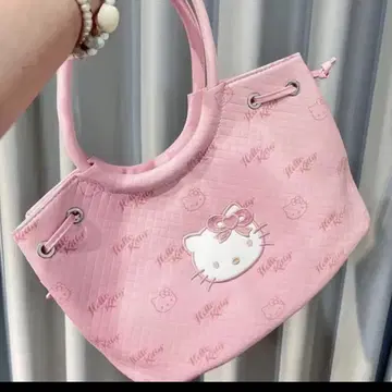 헬로키티 토트백 핑크 대용량