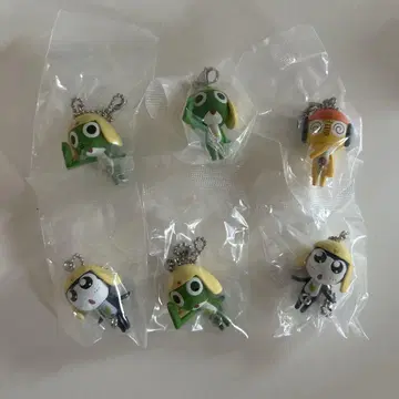 개구리 중사 케로로 스트랩 6개 세트