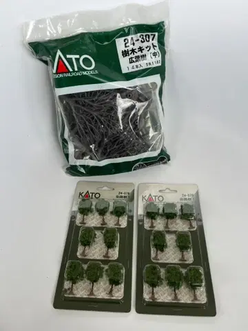 새상품 KATO 수목 키트 활엽수 (중) 가로수 합계 3세트