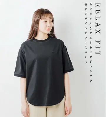 LACOSTE 라코스테 코튼 크루넥 반팔 티셔츠 34 S 사이즈