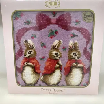 새상품 FEILER 페일러 피터 래빗 스위트 시스터즈 손수건