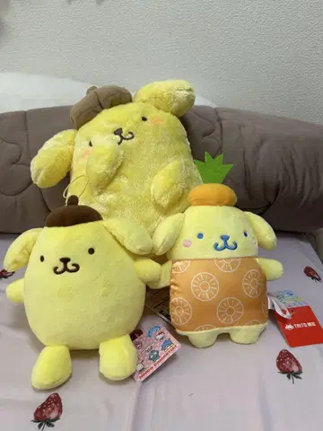 폼폼푸딩 봉제 인형 세트