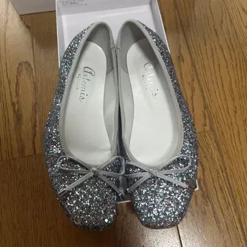 즉시 구매 가능 DIANA 23.5cm 글리터 발레 슈즈