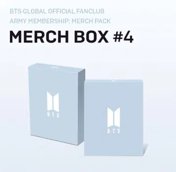 BTS MERCH BOX #4 포스터 프레임