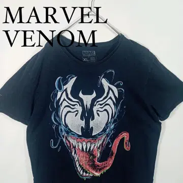MARVEL VENOM 베놈 티셔츠 XL 블랙 아메리칸 코믹스