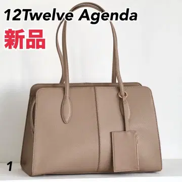 새상품 12일 일정표 패스 케이스 포함 A4 토트백 출퇴근 가방 여성용