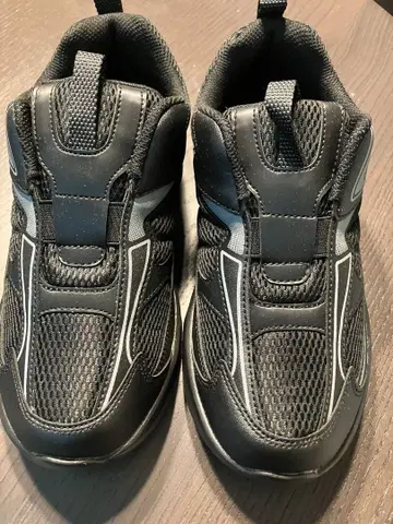 SPALDING 블랙 스니커즈 24.5 EEE