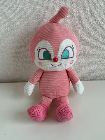 호빵맨 뮤지엄 한정판 짤랑이 코듀로이 봉제 인형