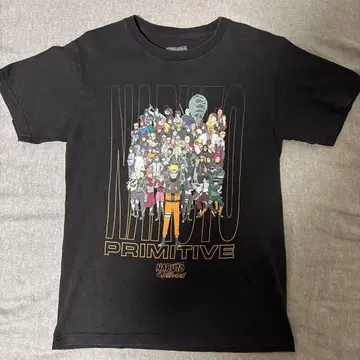 나루토 빈티지 티셔츠 Primitive T-Shirt 캐릭터 집합