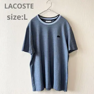 Lacoste 라코스테 티셔츠 L 블루 남성용