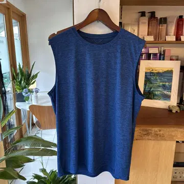 Patagonia 남성용 슬리브리스 캐플린 쿨 데일리 셔츠 L 사이즈
