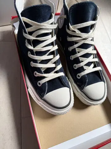 CONVERSE 스웨이드 올스타 HI 31310460 네이비 M