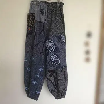리플 지 유카타 패치워크 몬페