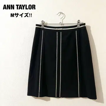 앤 테일러 새상품급 미니 스커트 블랙 M 걸리시 예쁨 레이온
