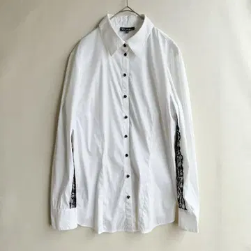 Rodika 유럽산 여성용 블라우스 레이스 도킹 M 셔츠