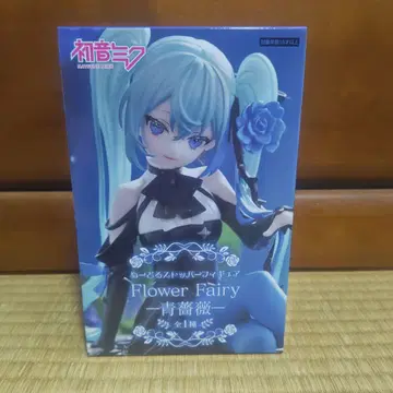 Flower Fairy 파랑 장미 피규어