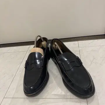 REGAL 블랙 가죽 로퍼