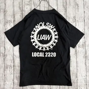 USA제 UAW UFCW Union Line 티셔츠 L 사이즈