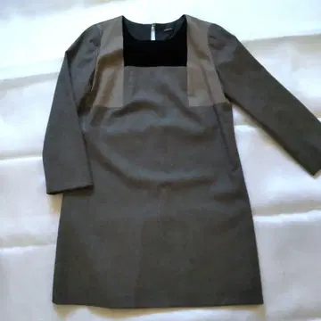 JOSEPH 그레이 블랙 원피스 38 타키자와 마키코 착용 같은 형태